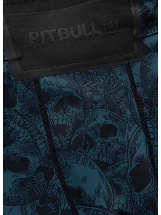 PITBULL PITBULL Legginsy GUARDIAN ANGEL Czarny Regular Fit