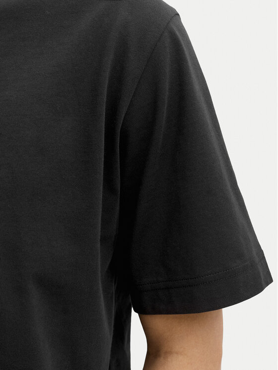 Jack & Jones Jack & Jones Tričko Club 12289868 Čierna Relaxed Fit