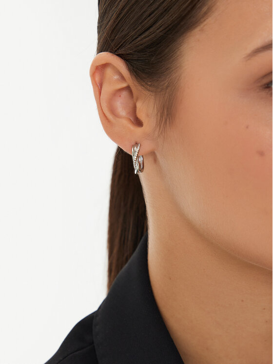 Calvin Klein Calvin Klein Naušnice 35000578 Srebrna