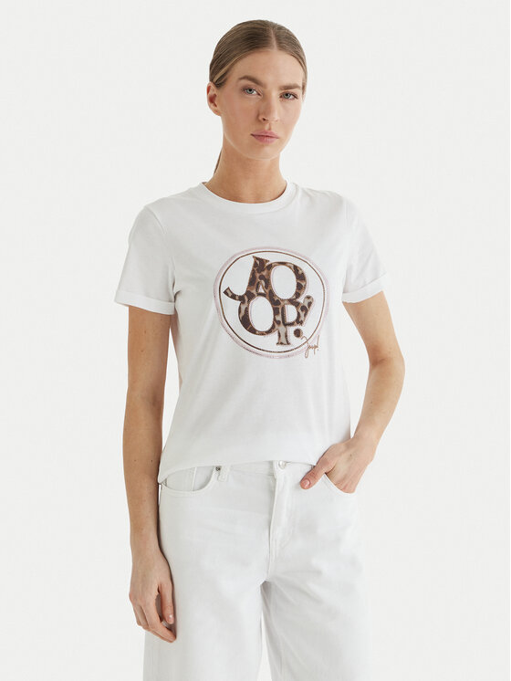 JOOP! JOOP! T-Shirt Tova 30102423 Bílá Regular Fit