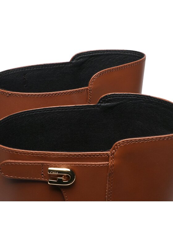 Furla Furla Klassische Stiefel Legacy YF69FLG-BX1327-03B00-1-007-20-AL Braun