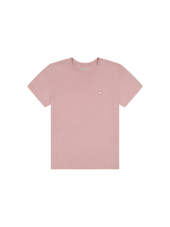 Wrangler Wrangler T-shirt 112370740 Rosa Regular Fit