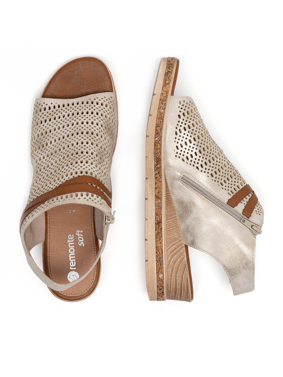 Remonte Remonte Sandalen D3075-60 Beige