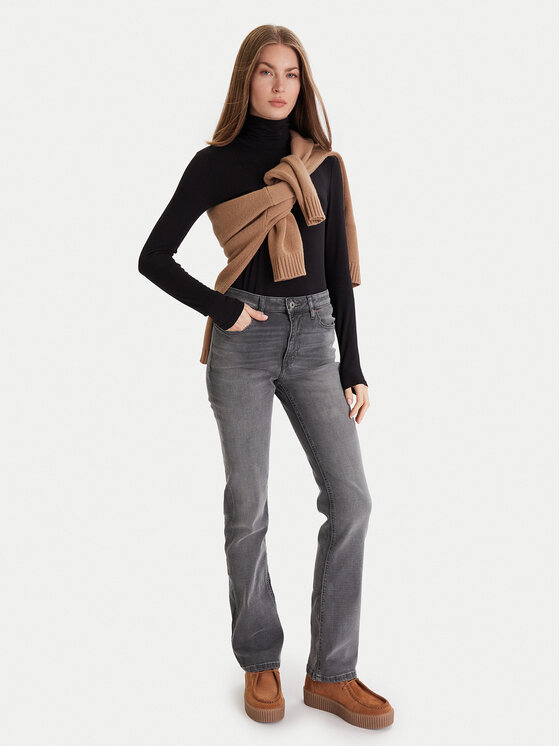 United Colors Of Benetton United Colors Of Benetton Jeansy 4IMHDE00G Szary Bootcut Fit