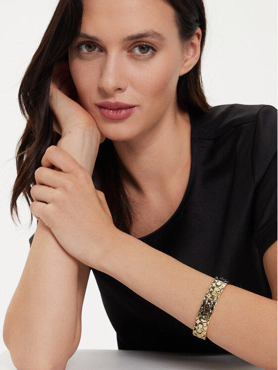 Coach Coach Armband 37341902GLD230 Goldfarben