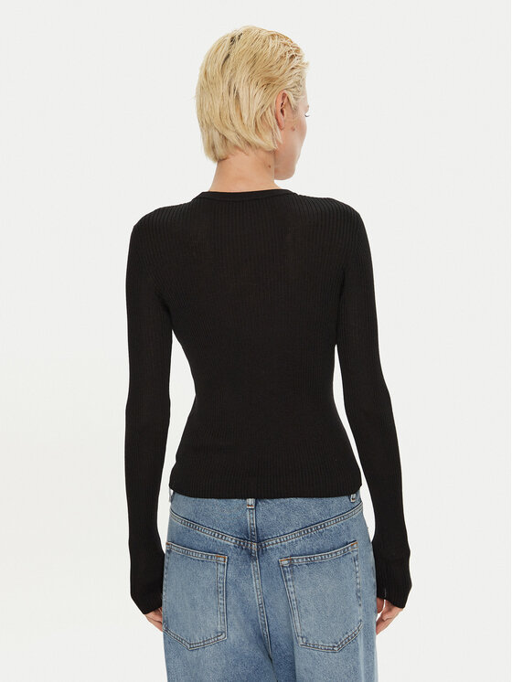 Miss Sixty Miss Sixty Blúz 6L3RJ7291000 Fekete Regular Fit