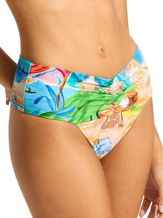 Seafolly Seafolly Spodní část bikin 40742-211 Modrá