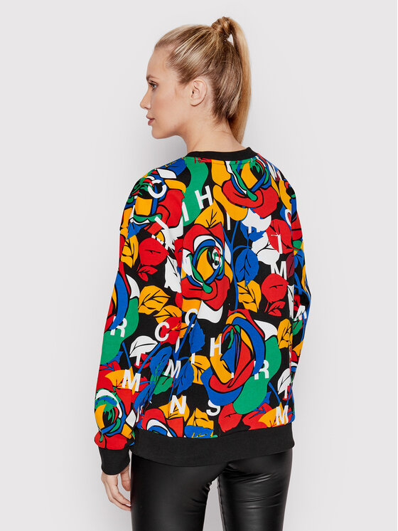 Felpa fiori adidas hot sale