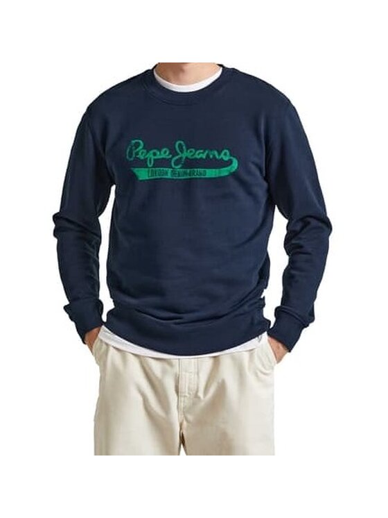 Pepe Jeans Pepe Jeans Mikina PM582670 594 Tmavomodrá Regular Fit