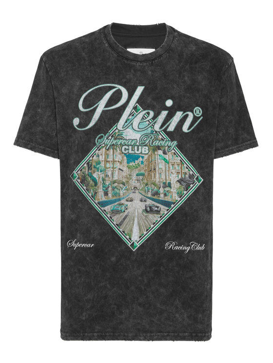 PHILIPP PLEIN PHILIPP PLEIN T-Shirt 24671 Černá Regular Fit