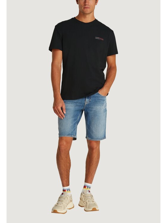 Tommy Jeans Tommy Jeans T-Shirt TJM REG GRAPHIC Μαύρο Casual Fit