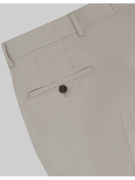 Borgio Borgio Spodnie garniturowe barzano Zielony Slim Fit