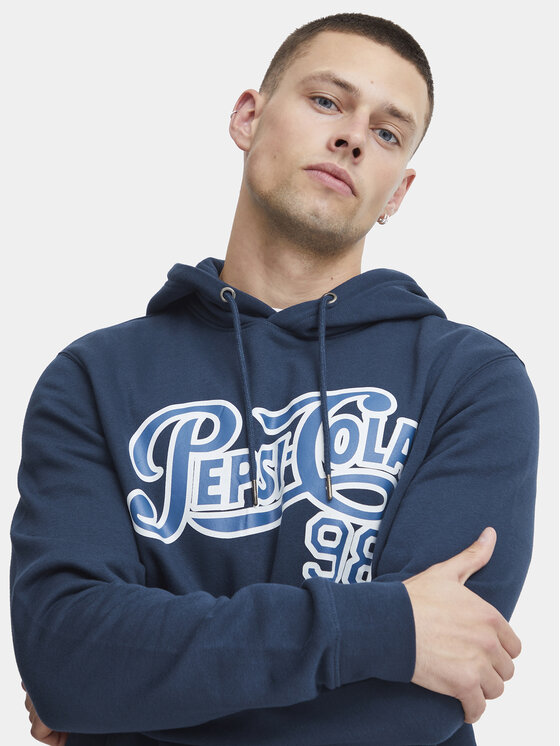 Blend Blend Pulóver 20716808 Sötétkék Regular Fit