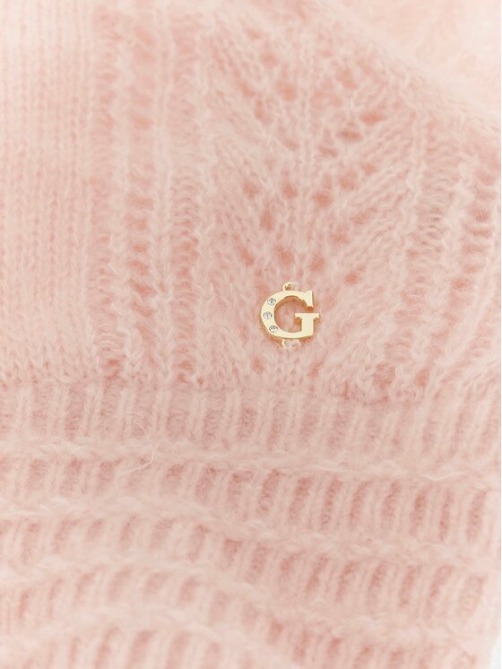 Guess Guess Sweter 178401 Różowy Classic Fit