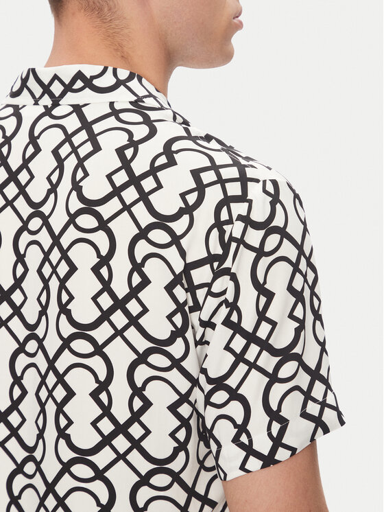 Baldessarini Baldessarini Camicia B3 76002.3720 Bianco Regular Fit