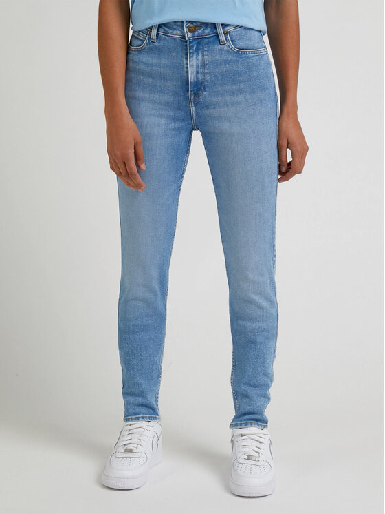 Lee Jeans hlače L626GUB43 Modra Skinny Fit