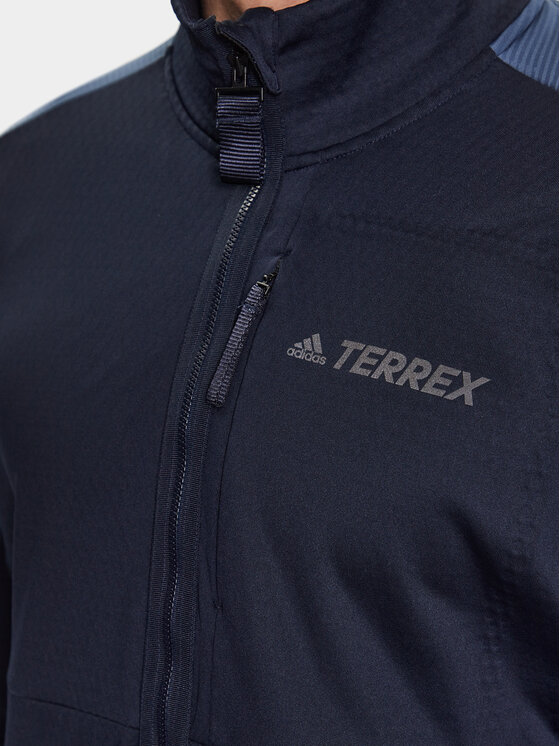 adidas adidas Полар Terrex Tech Flooce Hiking Fleece HH9227 Син Regular Fit