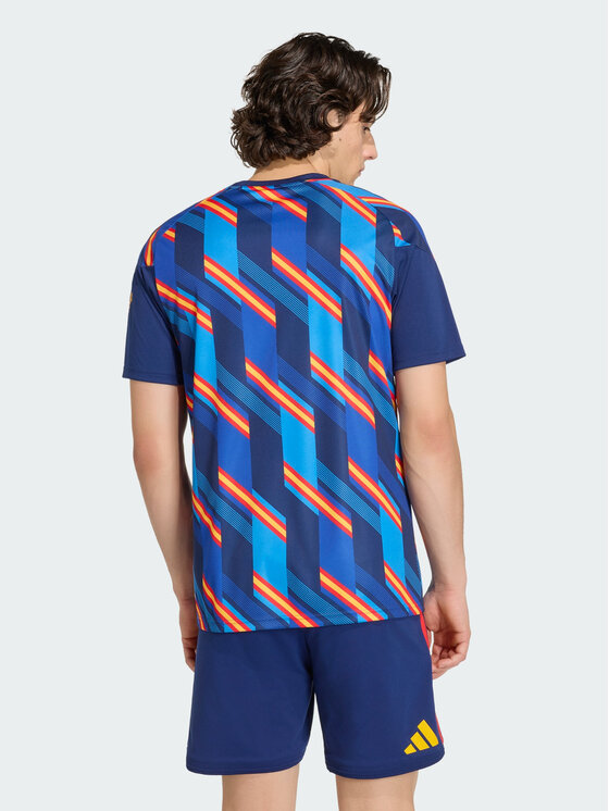 adidas adidas Koszulka techniczna 169969 Niebieski jasny Slim Fit