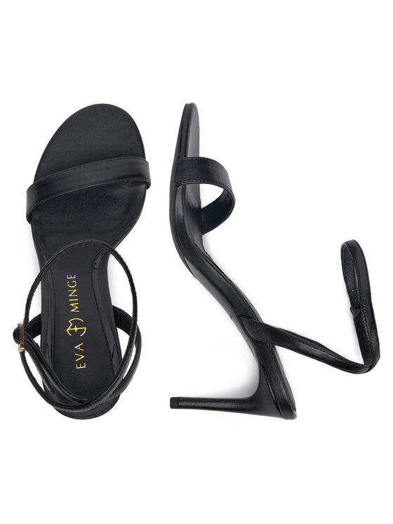 Eva Minge Eva Minge Sandalen AGERATUM-LT133-6 Schwarz