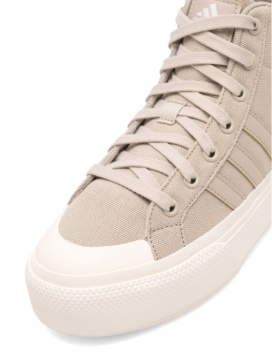 adidas adidas Sneakersy BRAVADA 2.0 MID PLATFORM IE2315 Beżowy