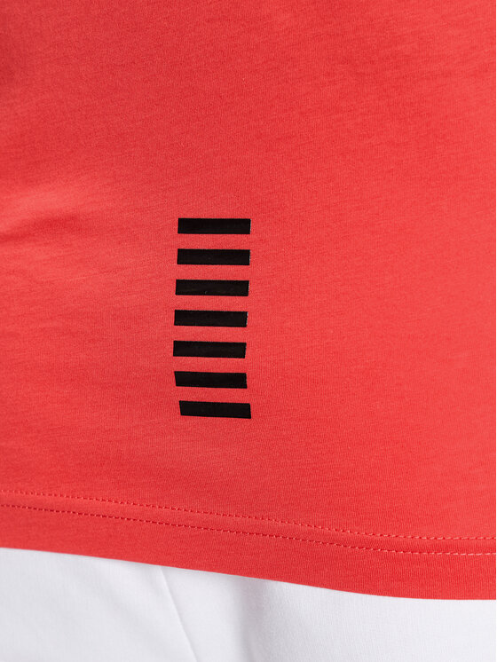 EA7 Emporio Armani EA7 Emporio Armani T-Shirt 8NPT51 PJM9Z 1480 Červená Regular Fit
