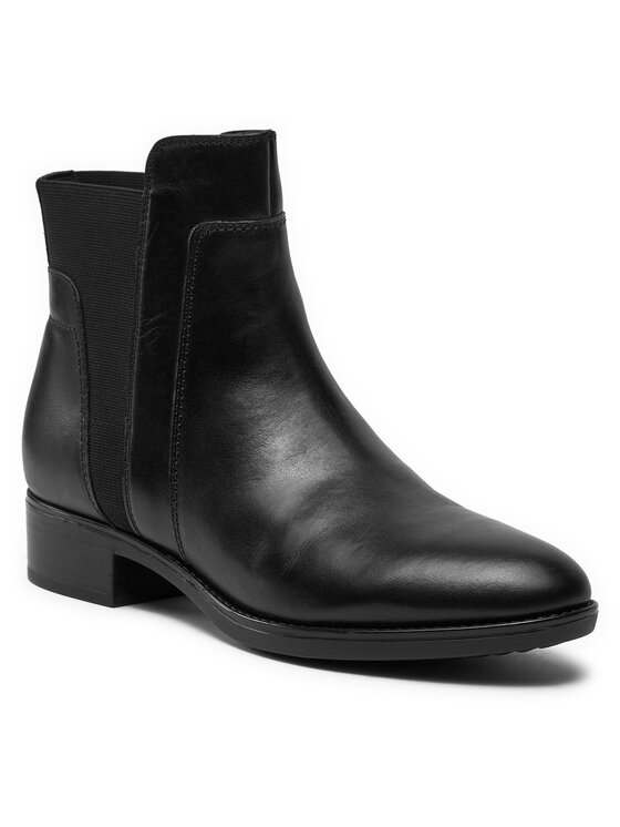 Geox Geox Botine D Felicity F D84G1F 00043 C9999 Negru