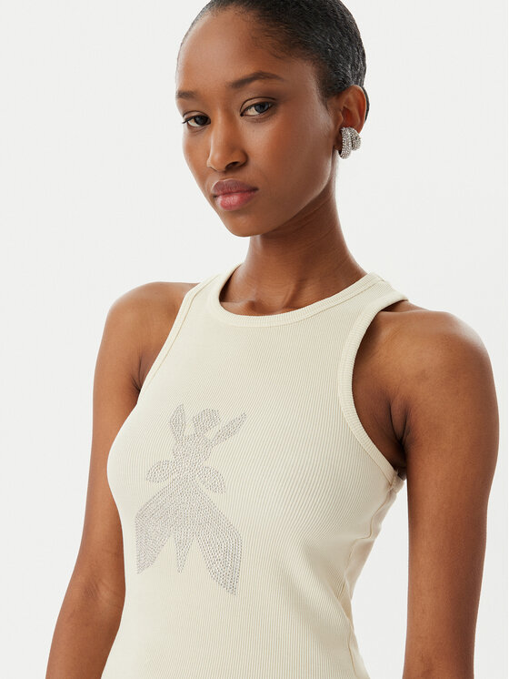 Patrizia Pepe Patrizia Pepe Top 8M1768/J373-W413 Bež Slim Fit