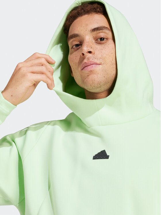 adidas adidas Majica dugih rukava Z.N.E. Premium IR5212 Zelena Loose Fit