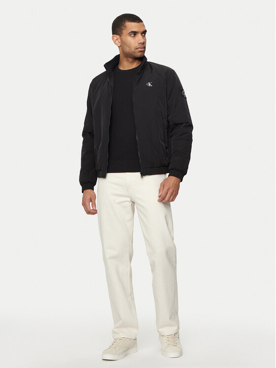 Calvin Klein Jeans Calvin Klein Jeans Geacă Harrington J30J325592 Negru Regular Fit
