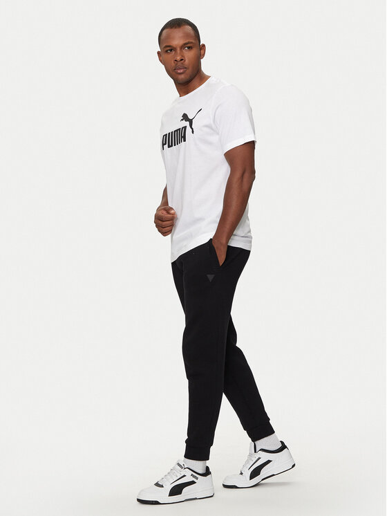 Puma Puma T-shirt Ess Logo 586666 Bijela Regular Fit