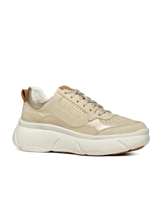 Geox Geox Sneakersy D45NHB 022NF C5322 Beżowy