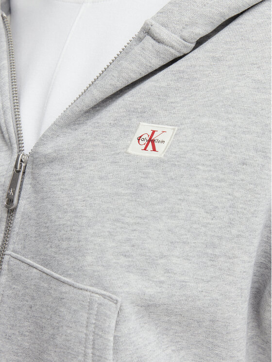 Calvin Klein Calvin Klein Суитшърт LV047C216G Сив Regular Fit
