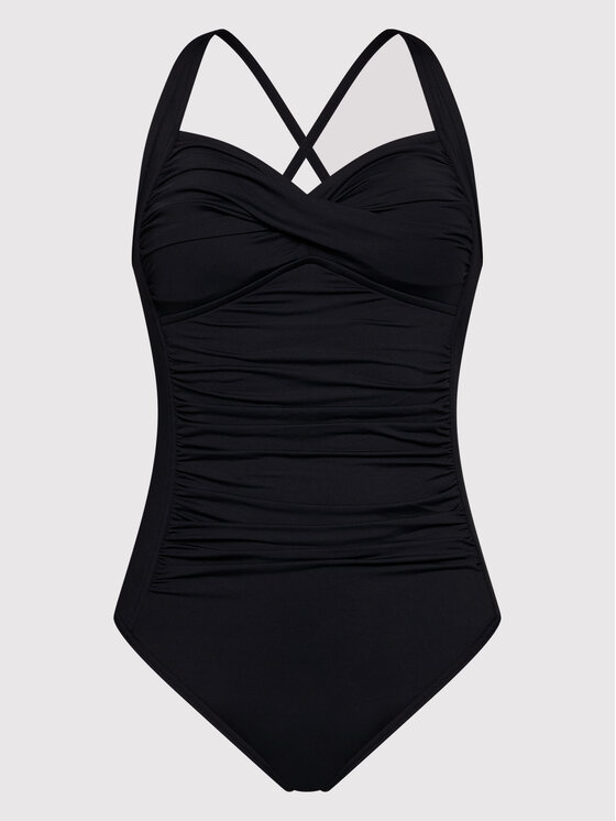 Seafolly Seafolly Bikiny Twist Halter 10373-942 Černá