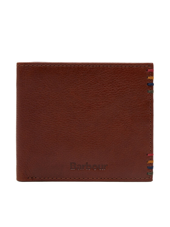 Barbour Barbour Zestaw portfel i etui na karty MGS0082BR11 Brązowy