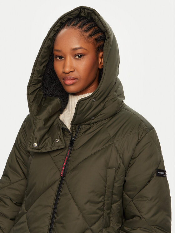 Frieda & Freddies Frieda & Freddies Зимно яке 3839 Зелен Regular Fit