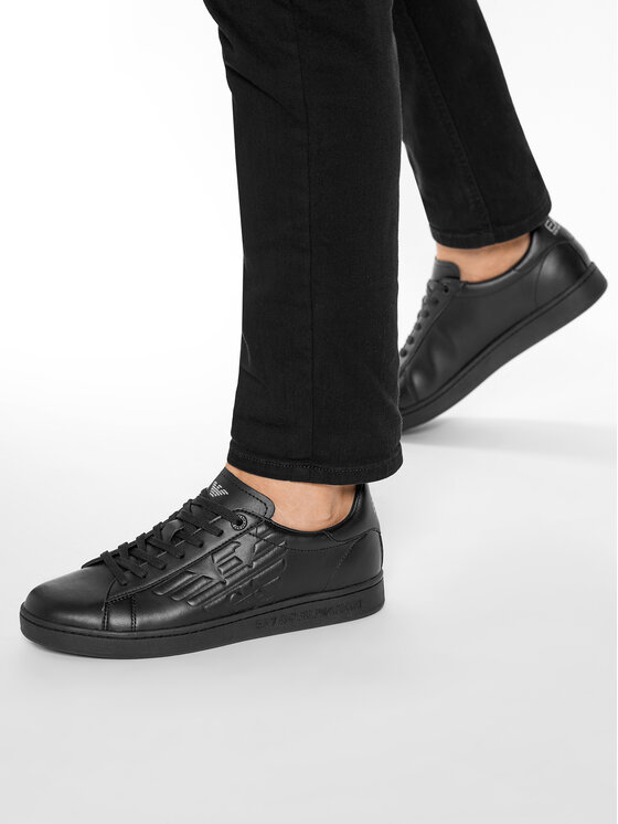 EA7 Emporio Armani ea7_emporio_armani Sportcipő X8X001 XCC51 A083 Fekete