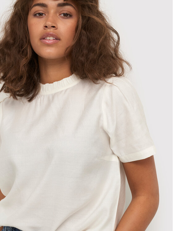 Cream Cream Bluse CRliselin 10611049 Weiß Regular Fit
