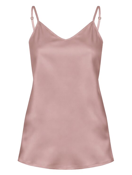 Cat&Cat Cat&Cat Top jedwabny Różowy Regular Fit