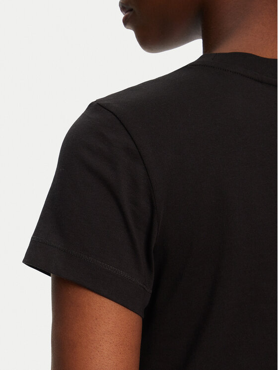 Calvin Klein Jeans Calvin Klein Jeans Тишърт Monologo J20J223563 Черен Slim Fit