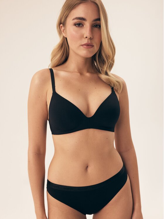 Esotiq Esotiq Biustonosz push-up 43111 Czarny