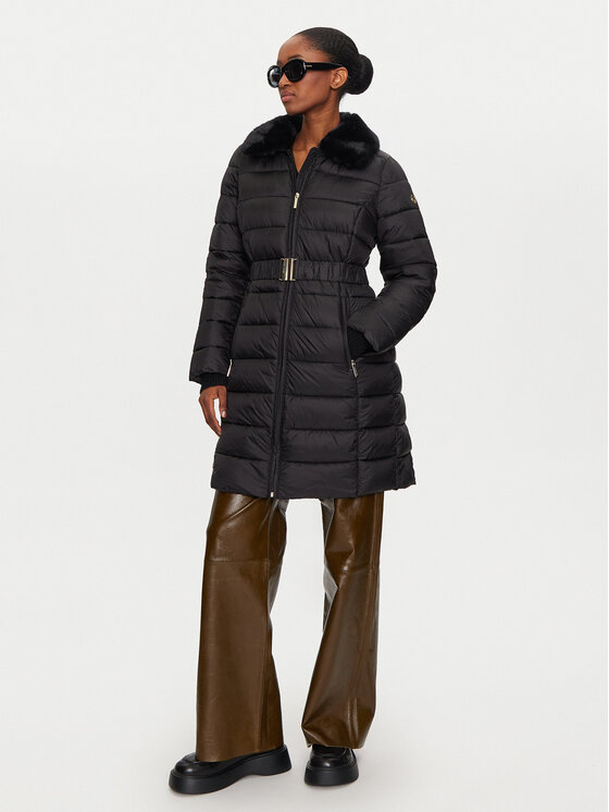 MICHAEL Michael Kors MICHAEL Michael Kors Télikabát 77B6597M42 Fekete Slim Fit