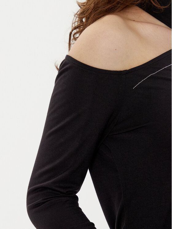 Liu Jo Liu Jo Bluse TF4021 JS360 Schwarz Regular Fit