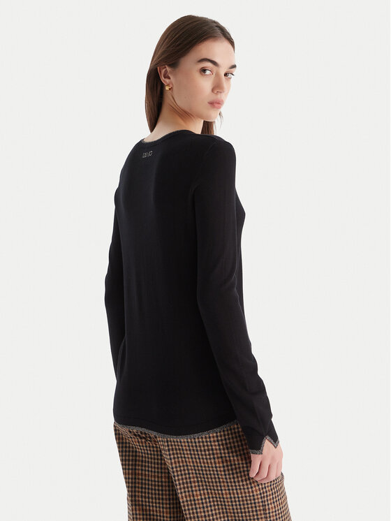 Liu Jo Liu Jo Светр MF5226 MS49I Чорний Regular Fit