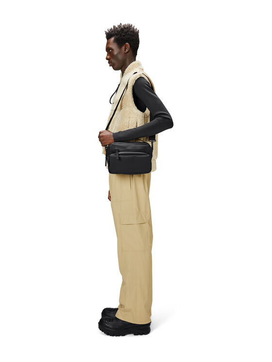 Rains Rains Maža rankinė Cargo Box Bag W3 14110 Juoda