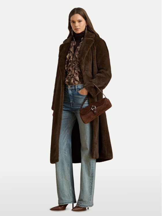 LAUREN RALPH LAUREN LAUREN RALPH LAUREN Szőrme 297957521001 Barna Relaxed Fit