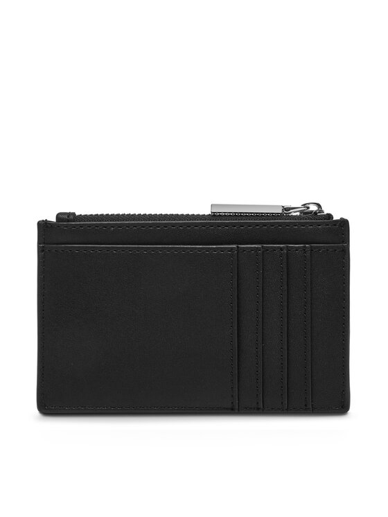 Calvin Klein Calvin Klein Θήκη πιστωτικών καρτών Ck Must Aop Cc Holder W Zip LV04F1036G Μαύρο