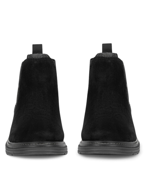 U.S. Polo Assn. U.S. Polo Assn. Kotníková obuv s elastickým prvkem LORENZ001M/DSE1 Černá