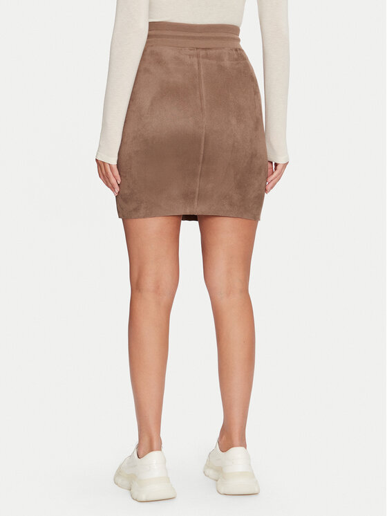 Guess Guess Miniszoknya Tamara W2BD47 KAUJ2 Barna Slim Fit