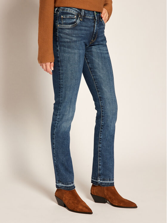 Pepe Jeans Prigludę (Slim Fit) džinsai Victoria PL201322 Tamsiai mėlyna Slim  Fit • Modivo.lt