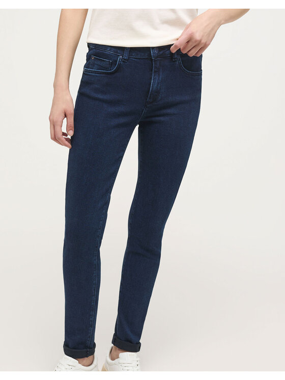 Mustang Mustang Jeansy 4058823521789 Niebieski Slim Fit